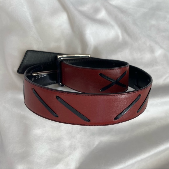 ESCADA mens leather belt 40